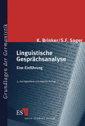 Beispielbild fr Linguistische Gesprchsanalyse. Eine Einfhrung zum Verkauf von medimops