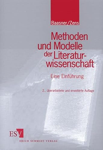 9783503049899: Methoden und Modelle der Literaturwissenschaft. Eine Einfhrung.