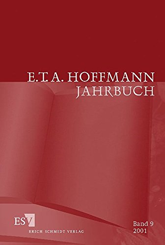 9783503061211: E. T. A. Hoffmann-Jahrbuch 2001