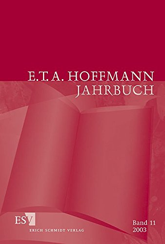9783503061952: E. T. A. Hoffmann-Jahrbuch. Band 11. 2003