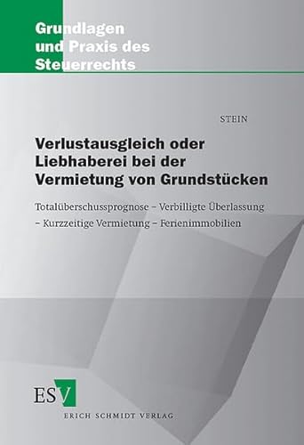 Beispielbild fr Verlustausgleich oder Liebhaberei bei der Vermietung von Grundstcken zum Verkauf von medimops