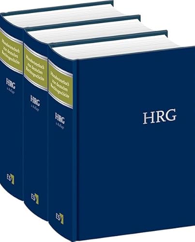 Beispielbild fr Handwrterbuch zur deutschen Rechtsgeschichte (HRG)   gebundene Ausgabe   Gesamtausgabe zum Verkauf von Buchpark