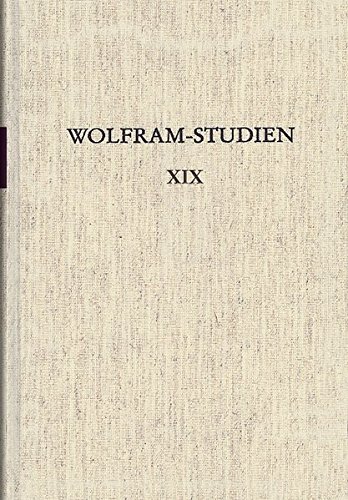 9783503079940: Wolfram-Studien XIX