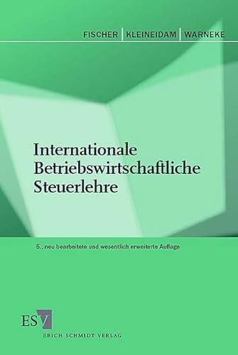 Stock image for Internationale Betriebswirtschaftliche Steuerlehre for sale by medimops