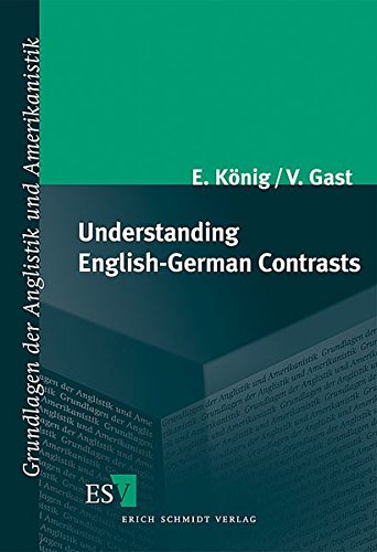 Beispielbild fr Understanding English-German Contrasts zum Verkauf von Anybook.com