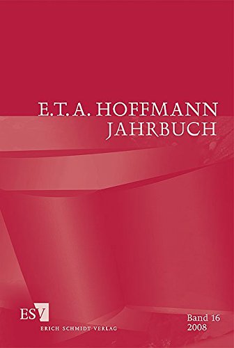 9783503098651: E. T. A. Hoffmann-Jahrbuch 2008