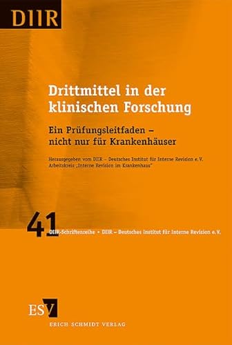 9783503116614: Drittmittel in der klinischen Forschung: Ein Prfungsleitfaden - nicht nur fr Krankenhuser