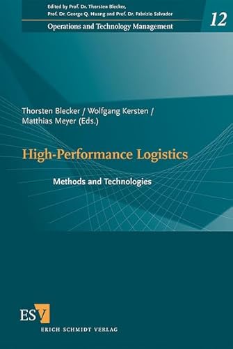 9783503120482: High-Performance Logistics: Methods and Technologies