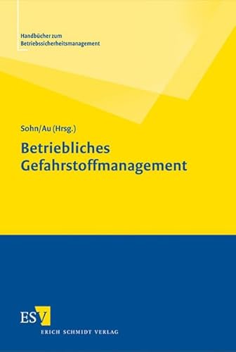 9783503130559: Betriebliches Gefahrstoffmanagement