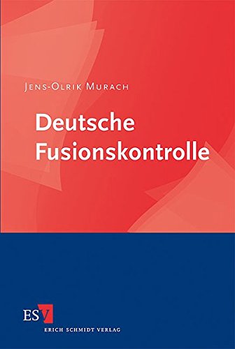 9783503136001: Deutsche Fusionskontrolle