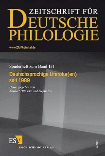 9783503137503: Deutschsprachige Literatur(en) seit 1989