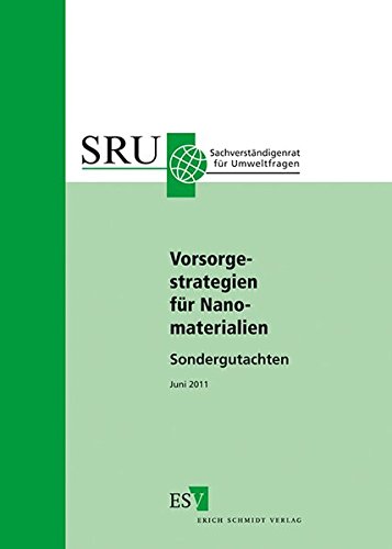 Stock image for Vorsorgestrategien fr Nanomaterialien: Sondergutachten for sale by medimops
