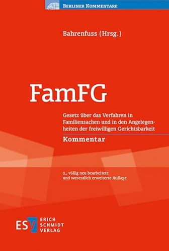 9783503141517: FamFG: Gesetz ber das Verfahren in Familiensachen und in den Angelegenheiten der freiwilligen GerichtsbarkeitKommentar