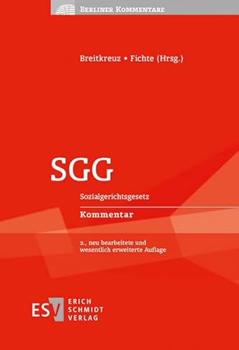 Stock image for SGG Sozialgerichtsgesetz Kommentar for sale by Buchpark