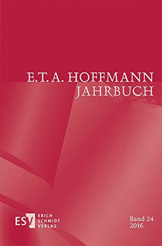 9783503167739: E.T.A. Hoffmann-Jahrbuch 2016