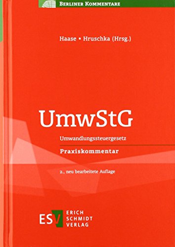 Stock image for UmwStG: Umwandlungssteuergesetz Praxiskommentar (Berliner Kommentare) for sale by medimops