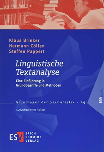 Stock image for Linguistische Textanalyse -Language: german for sale by GreatBookPrices