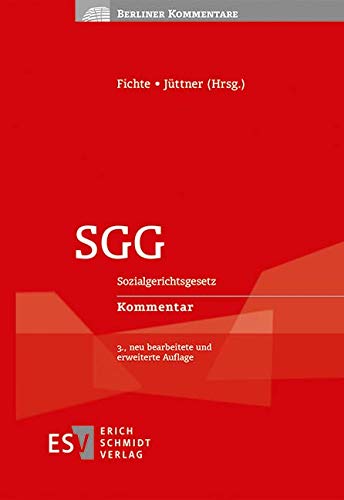 Stock image for SGG: SozialgerichtsgesetzKommentar for sale by Revaluation Books