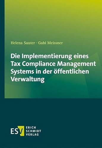 9783503199914: Die Implementierung eines Tax Compliance Management Systems in der ffentlichen Verwaltung