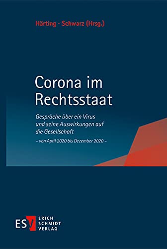Stock image for Corona im Rechtsstaat for sale by Blackwell's