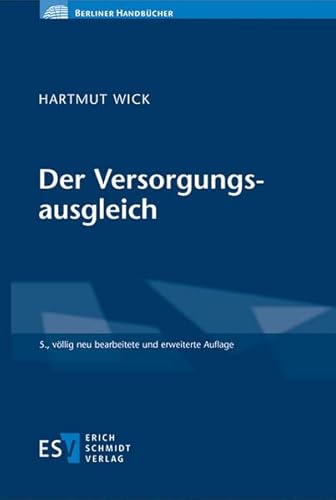 Stock image for Der Versorgungsausgleich for sale by Revaluation Books