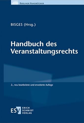 Stock image for Handbuch des Veranstaltungsrechts for sale by Revaluation Books