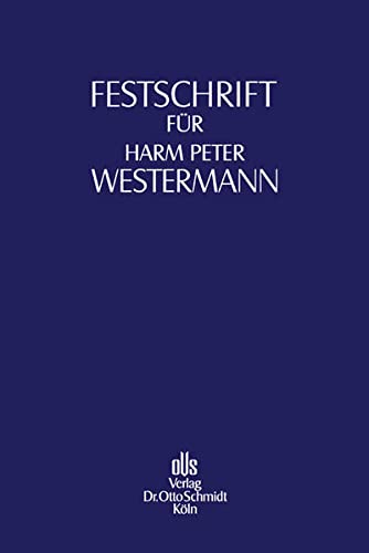 Beispielbild fr Festschrift fr Harm Peter Westermann zum 70. Geburtstag zum Verkauf von Buchpark