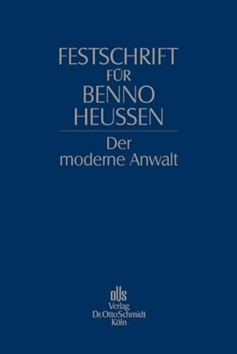 9783504060404: Festschrift fr Benno Heussen
