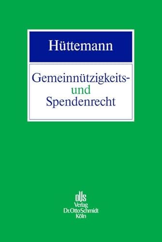 9783504062538: Gemeinntzigkeits- und Spendenrecht