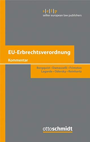 9783504080006: EU-Erbrechtsverordnung