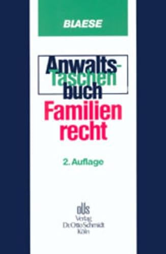 Beispielbild fr Anwalts-Taschenbuch, Familienrecht zum Verkauf von medimops