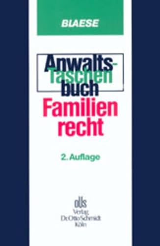 Stock image for Anwalts-Taschenbuch, Familienrecht for sale by medimops