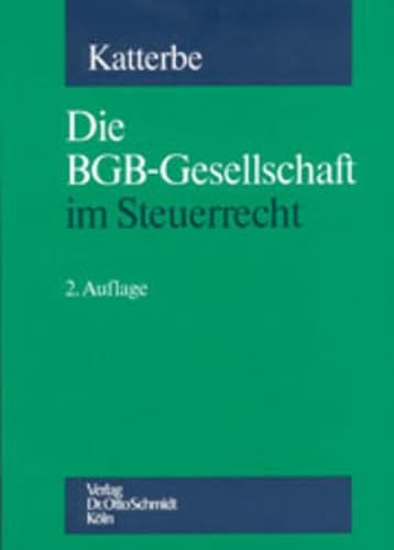 9783504230319: Die BGB-Gesellschaft im Steuerrecht