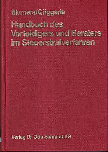 9783504259532: Handbuch des Verteidigers und Beraters im Steuerstrafverfahren