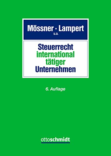 9783504260590: Steuerrecht international ttiger Unternehmen