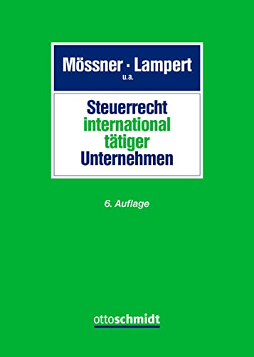 Stock image for Steuerrecht international ttiger Unternehmen for sale by Revaluation Books