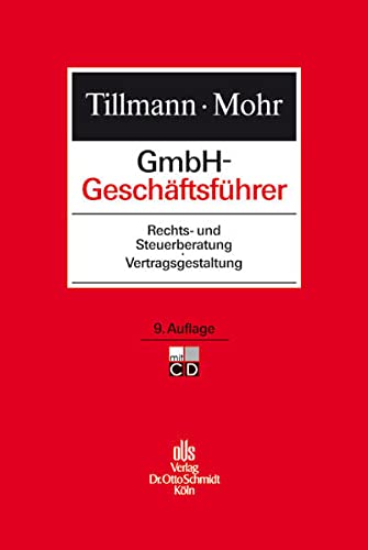 Stock image for GmbH-Geschftsfhrer: Rechts- und Steuerberatung, Vertragsgestaltung for sale by medimops