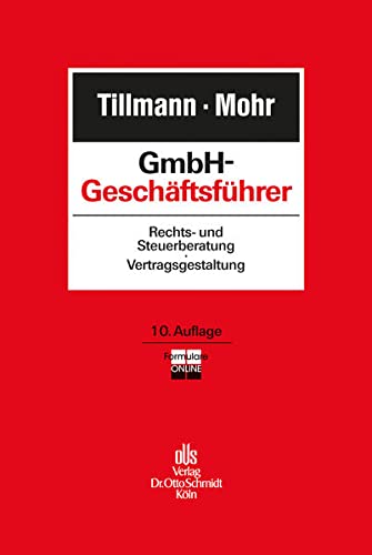 9783504321802: GmbH-Geschftsfhrer