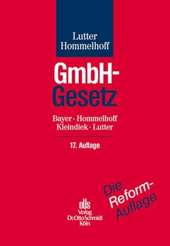 Beispielbild fr GmbH-Gesetz: Kommentar zum Verkauf von medimops