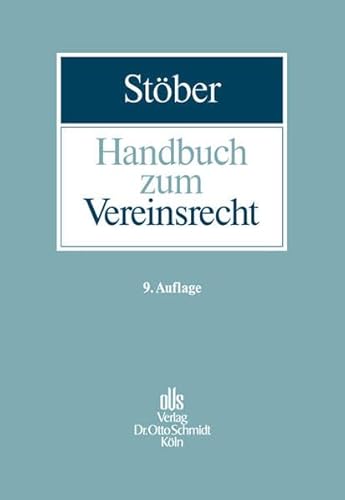 9783504400248: Handbuch zum Vereinsrecht