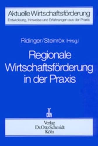 Stock image for Regionale Wirtschaftsfrderung in der Praxis for sale by Buchpark