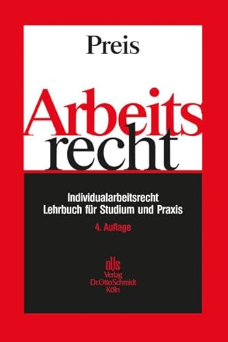 Stock image for Arbeitsrecht: Individualarbeitsrecht - Lehrbuch fr Studium und Praxis for sale by medimops