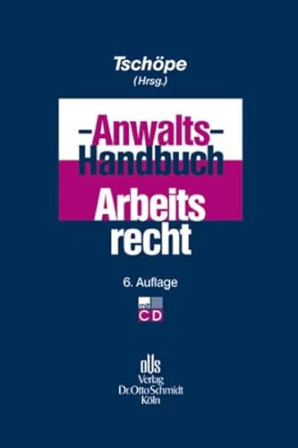 9783504420383: Anwalts-Handbuch Arbeitsrecht