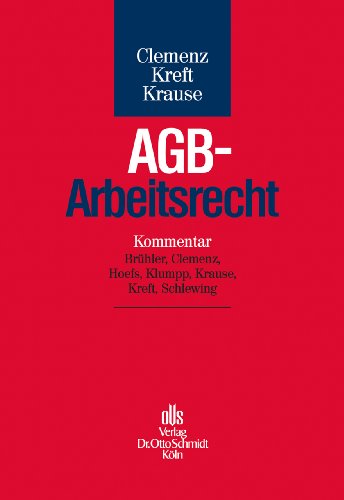 9783504420611: AGB-Arbeitsrecht
