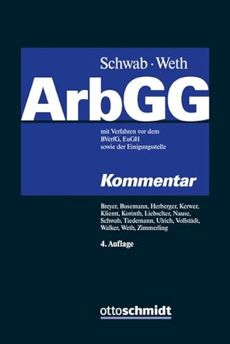 Stock image for Arbeitsgerichtsgesetz: Kommentar for sale by medimops