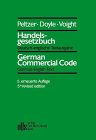 Stock image for German Commercial Code: German-English text with an introduction in English for sale by dsmbooks