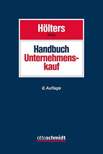 Stock image for Handbuch Unternehmenskauf for sale by bookdown