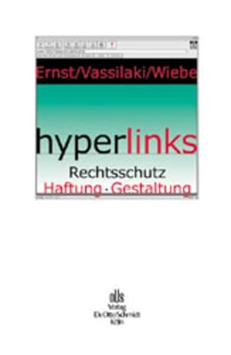Beispielbild fr Hyperlinks. zum Verkauf von Antiquariat  Werner Haschtmann