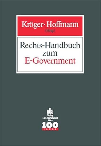 9783504560898: Rechts-Handbuch zum E-Government