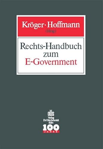 Stock image for Rechts-Handbuch zum E-Government for sale by Buchpark
